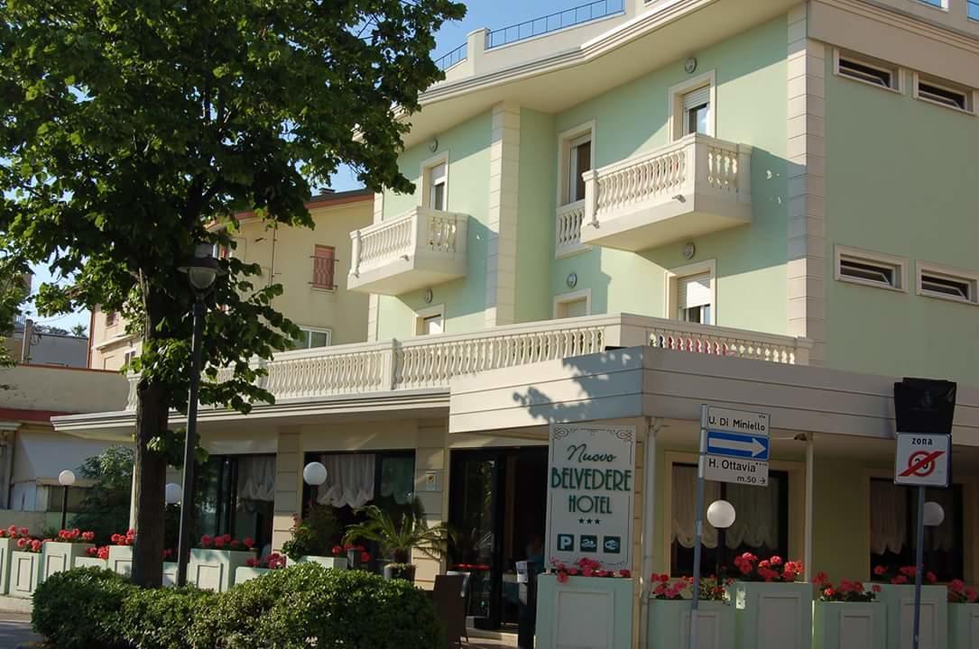Hotel Nuovo Belvedere Rimini Eksteriør bilde